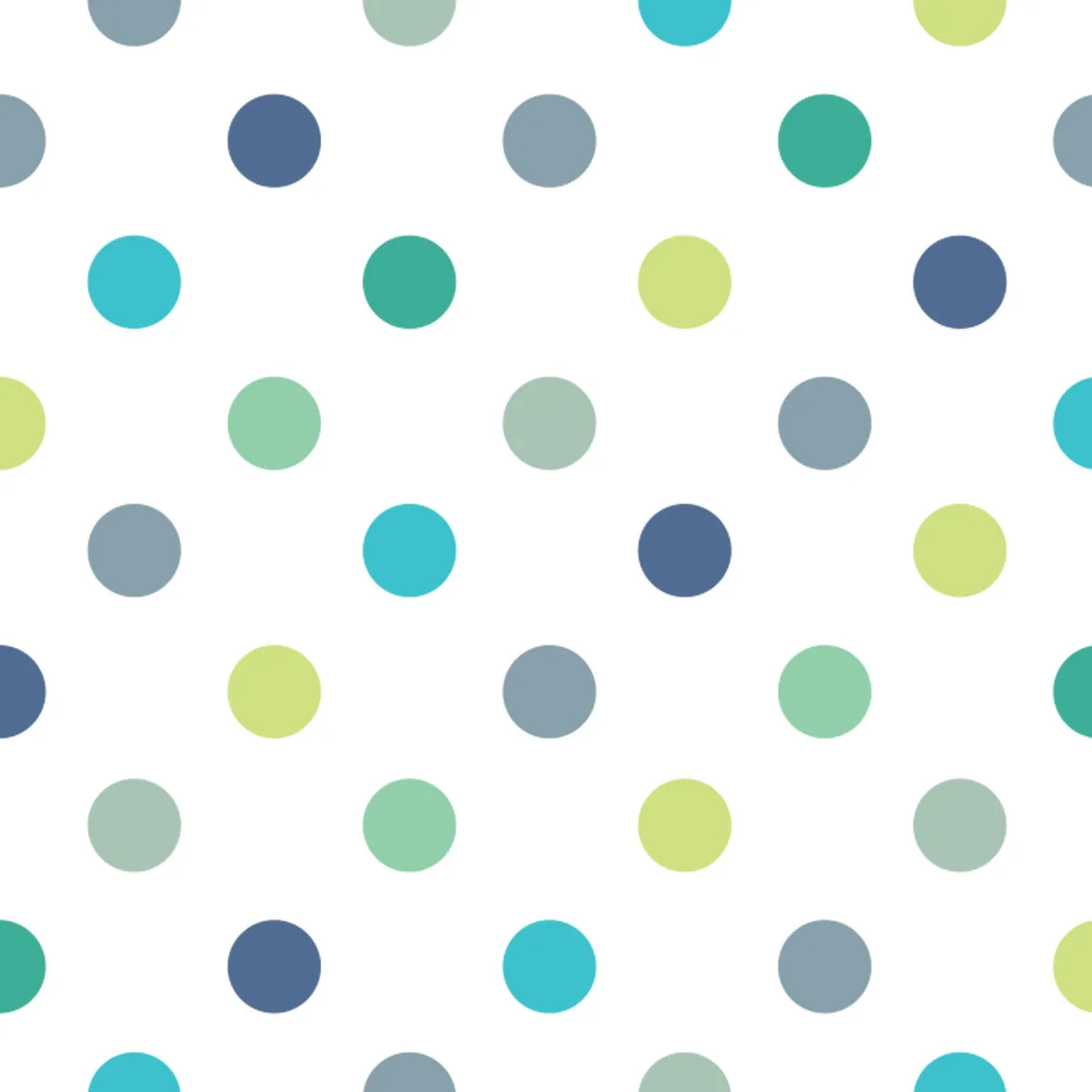 Gentlemen's Polka Minty Panel Blinds
